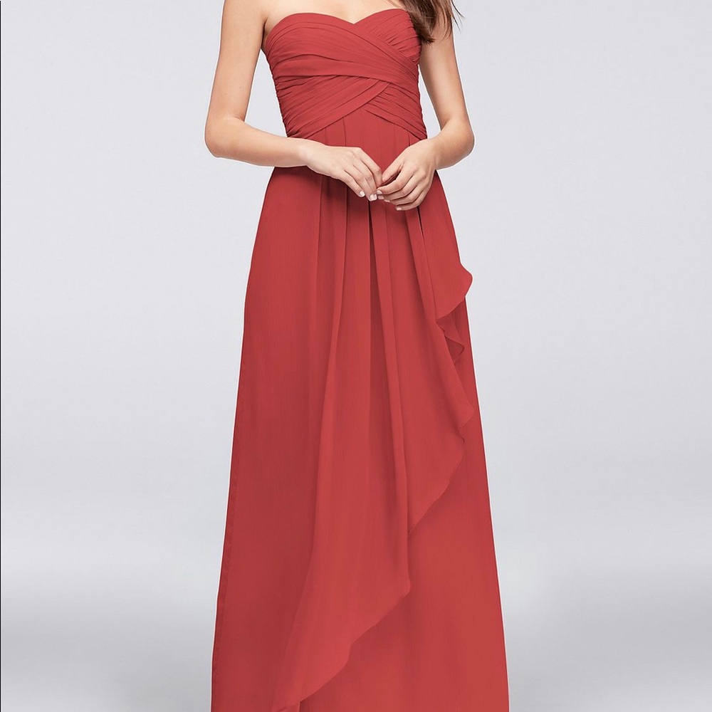 Chiffon Bridesmaids Dress EXTRA *Fits like 16/18*